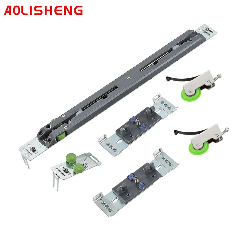Амортизатор AOLISHENG для раздвижной двери шкафа из массива дерева на рельсах