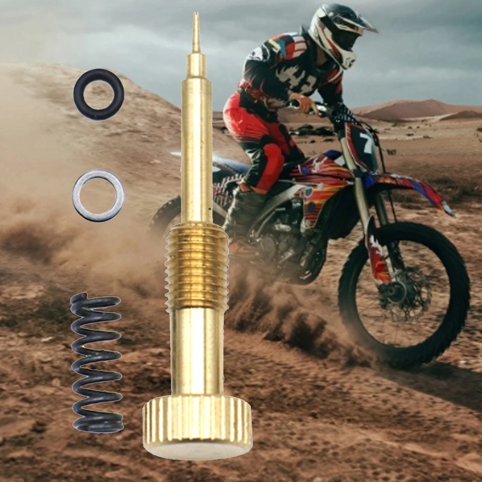 1 шт. винт для воздушной регулировки мотоциклетного карбюратора смешанный