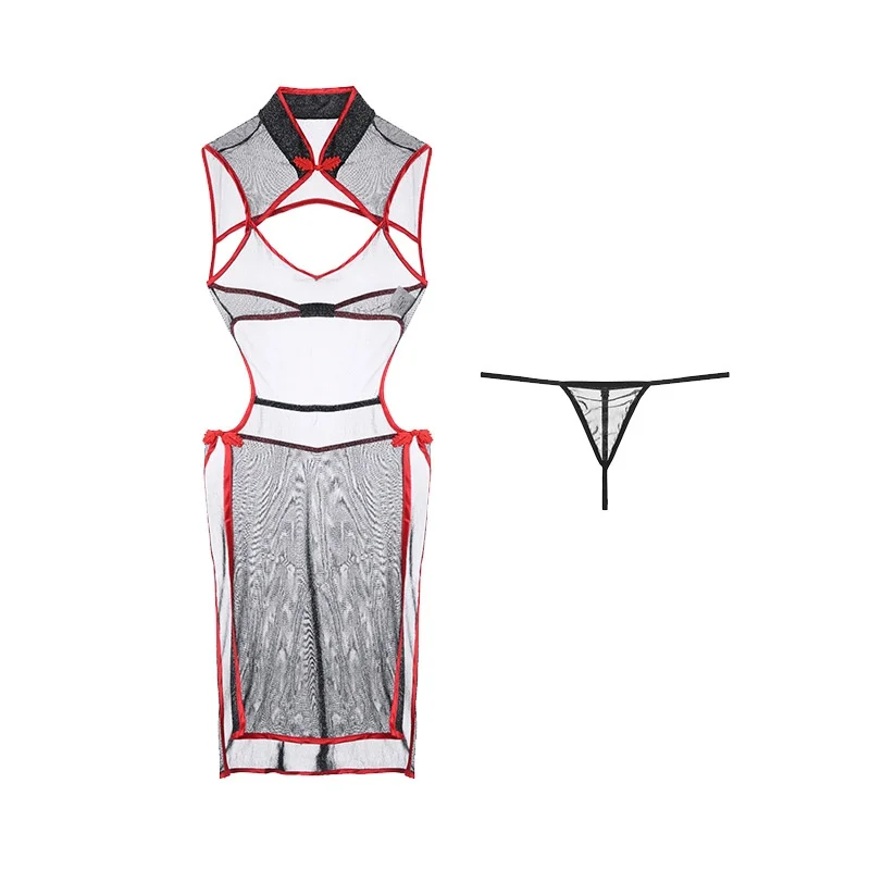 

BOYSWE Anime Vampire Demon Cosplay Costumes Sexy Backless Long Fancy Dress Women Devil Lingerie Vintage Queen Dress Live Cam