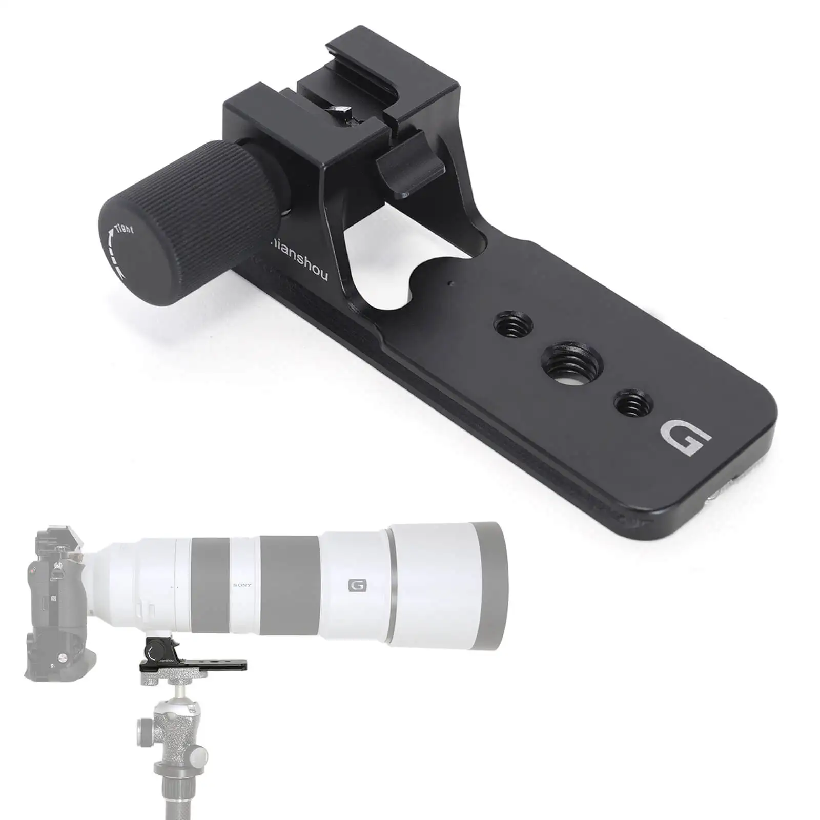 Сменное основание для воротника объектива Arca Крепление штатива подставка ног Sony