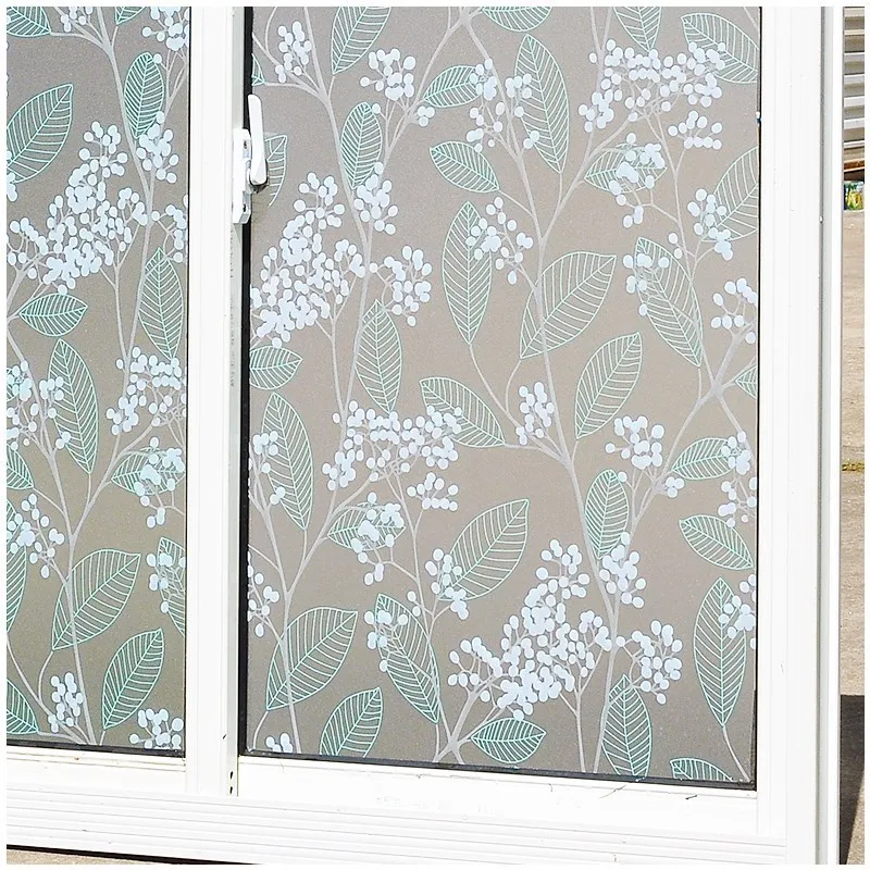 Матовая оконная пленка декоративная УФ наклейка на окно матовая самоклеящаяся