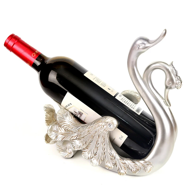 Европейский Креативный Лебедь винная рамка украшения частей контрактные и