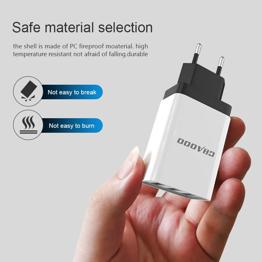 USB зарядное устройство quick charge 3,0 зарядное устройство для мобильного телефона iPhone X 8 7 iPad EU быстрое настенное зарядное устройство для samsung S9 Xiaomi Mi 8 huawei