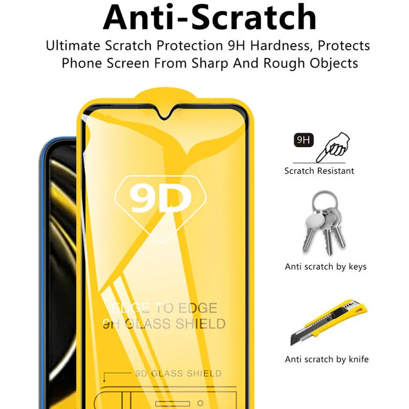 

1-10 Pcs Glass for Poko M3 Tempered Glass Protector Pocophone M3/X3 NFC Screen Protection Poco X3 NFC Xiaomi Poco M 3 Glass Film