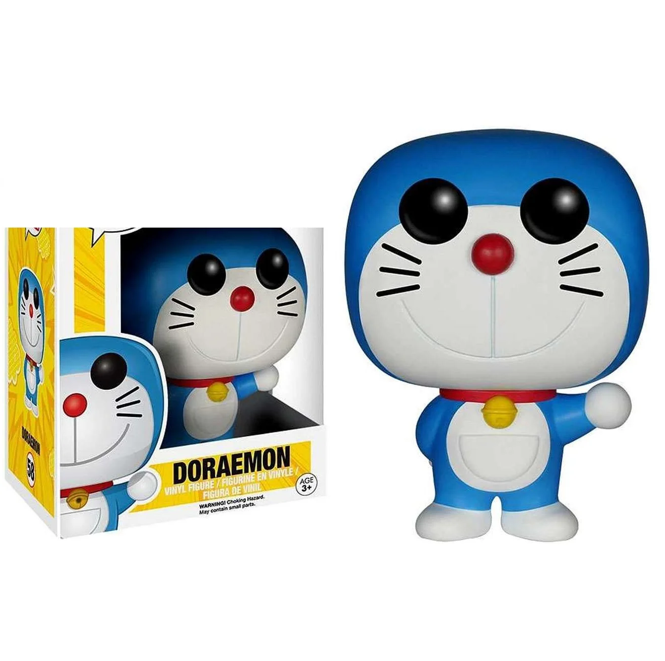 Японский аниме мультфильм Дораэмон 58 # Виниловая фигурка Brinquedo Коллекция модели