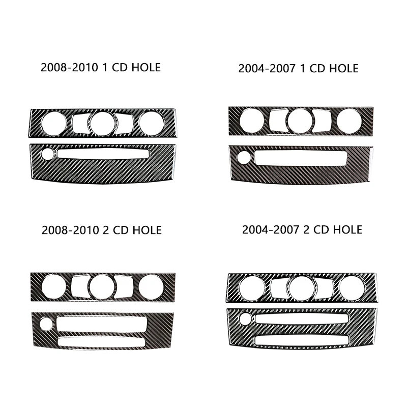 Стайлинг автомобиля из углеродного волокна внутреннее кондиционирование CD