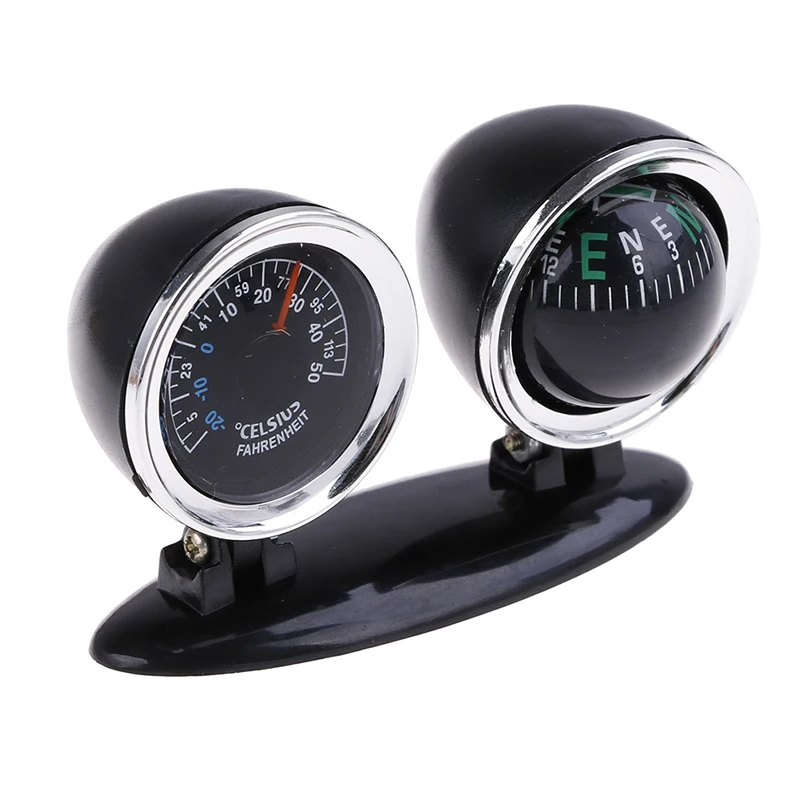 Direction Dashboard Ball Auto Accessories Guide Car Compass Thermometer Car-styling Ornaments | Спорт и развлечения