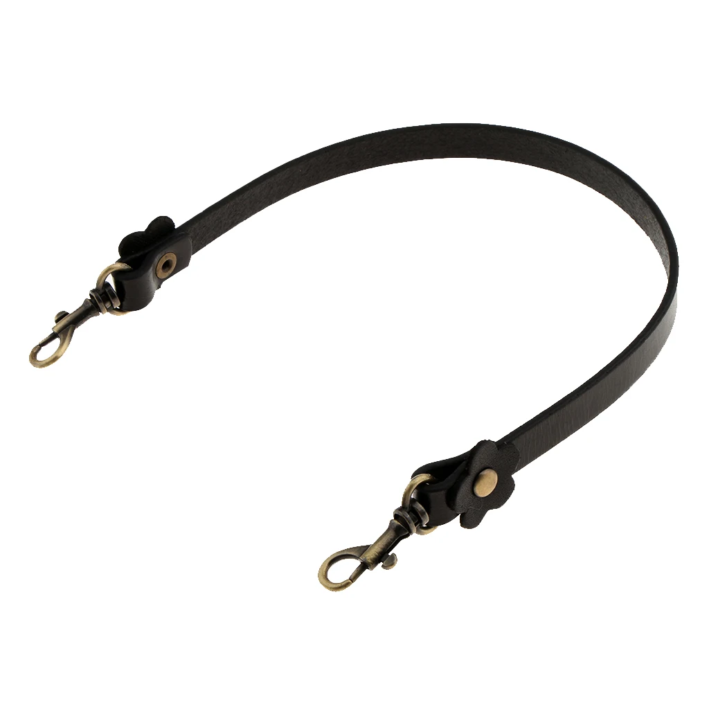 

40cm 1.2cm Wide Handbags Leather Strap Belts Shoulder Bag Strap Replacement Handbag Strap Accessory with Durable Metal Hardware