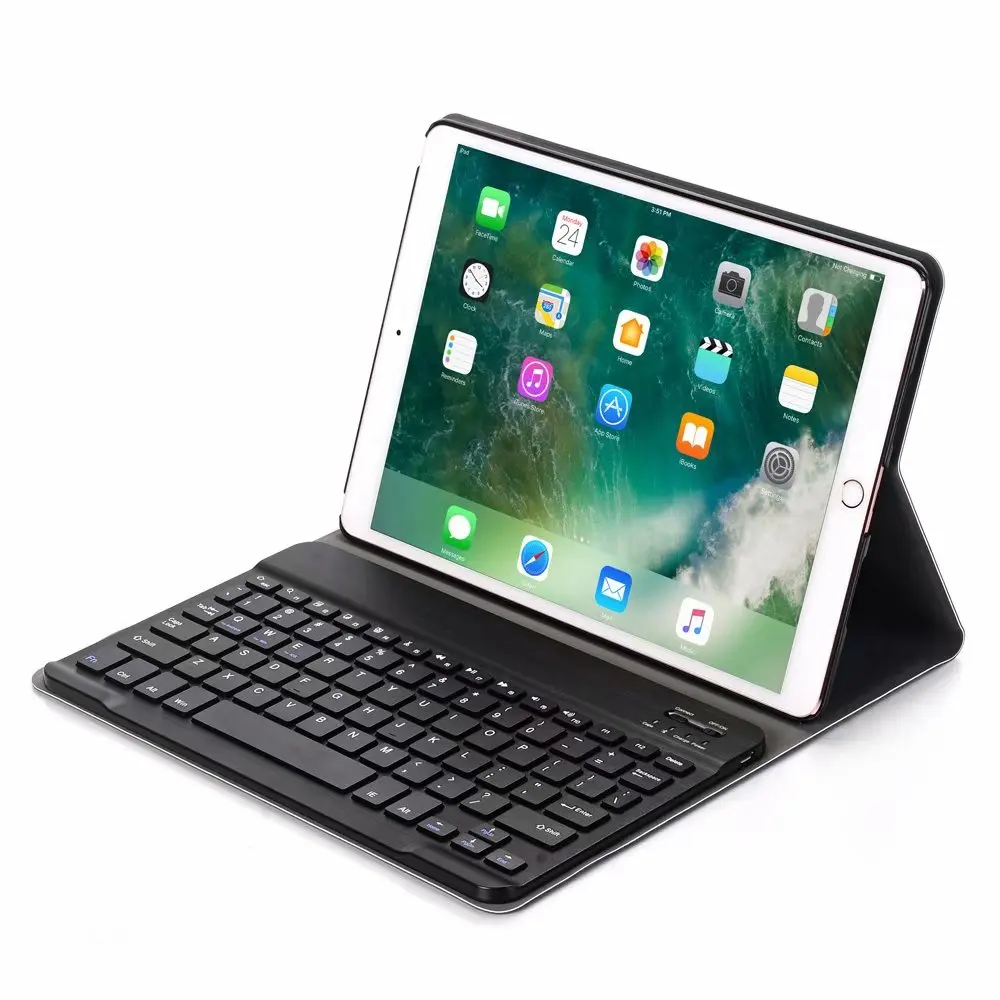 Клавиатура для Apple Ipad 10,2 чехол из искусственной кожи чехол-подставка для IPad 10,2 дюймов планшет Bluetooth клавиатура чехол+ ручка