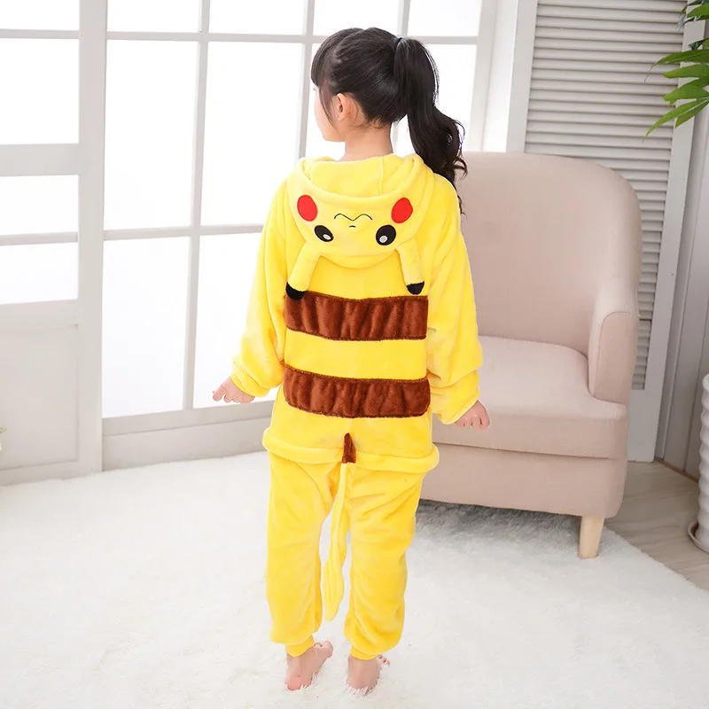 Boy Girl Cute Cartoon Animal Yellow Hoodie Costume Cosplay Clothing for Kids Children's Day Costumes |