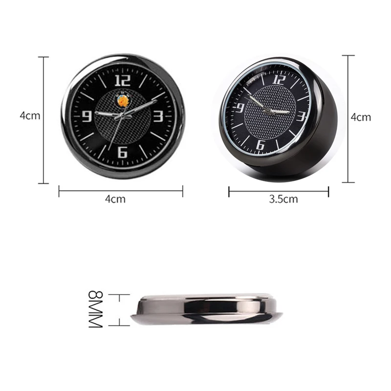 Для Tesla для Opel автомобильные часы ремонт интерьера светящийся электронный кварц