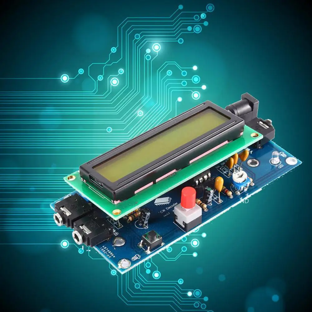 

Ham Radio Essential Cw Decoder Morse Code Reader Morse Code Accessory Ham Radio Dc7-12v/500ma Translator S4x4