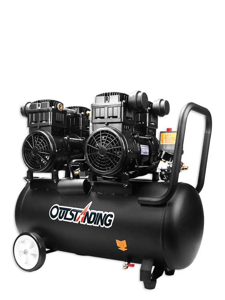 

Air Pump Air Compressor Small Air Compressor Ottos Inflatable Oil-free Mute 220v Woodworking Paint Spray Pump