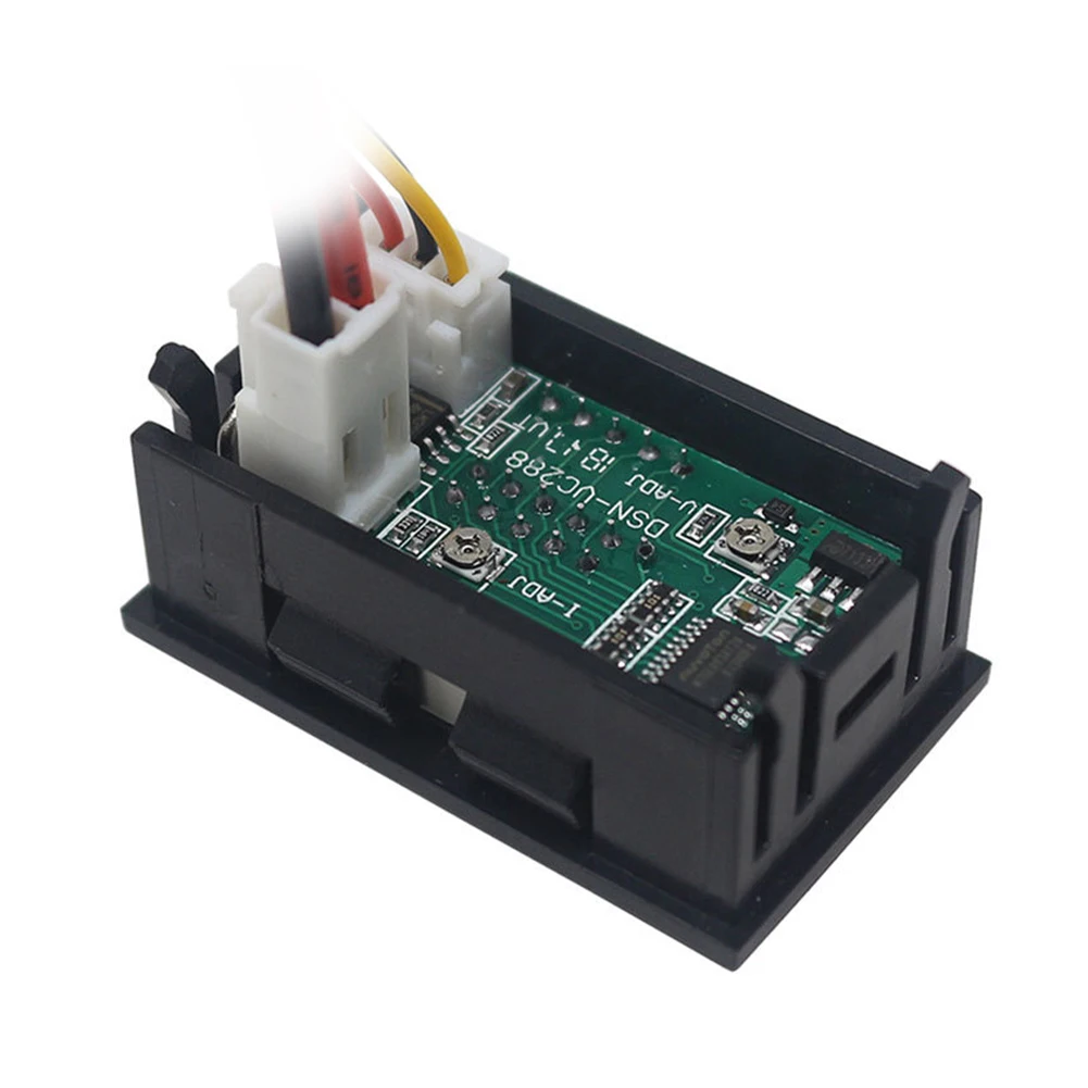 High Quality DC 100V 10A Voltmeter Ammeter Blue + Red LED Display Amp Dual Digital Volt Meter Gauge Current Detector | Инструменты