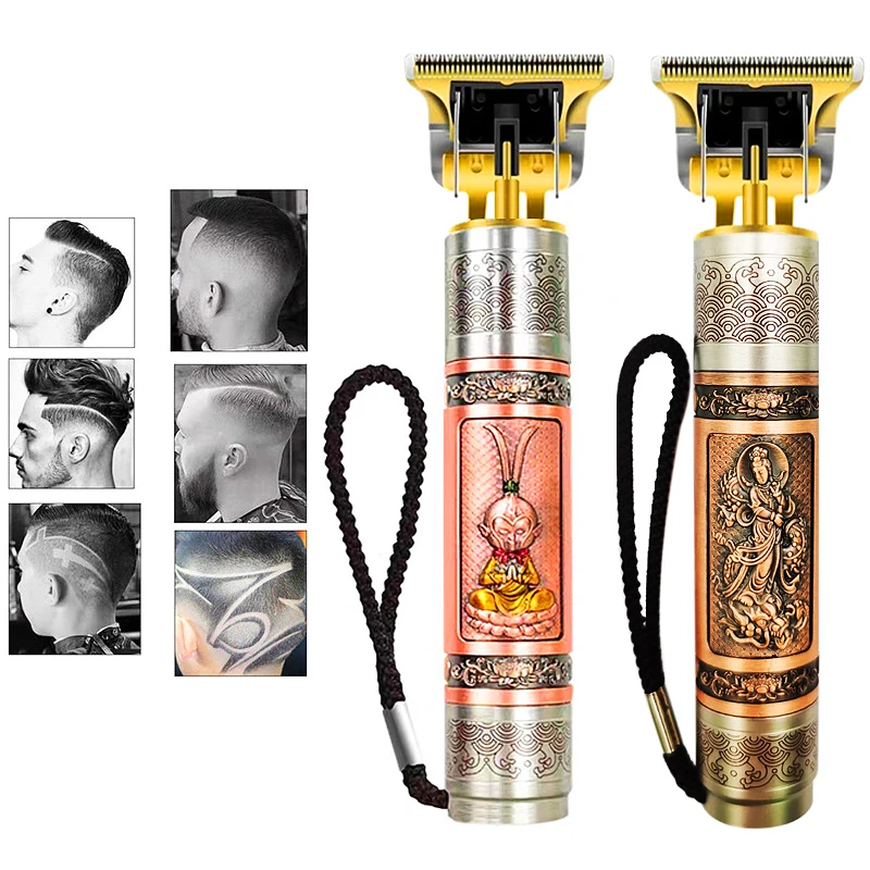 Триммер для волос Парикмахерская Машинка стрижки Беспроводная триммер бороды