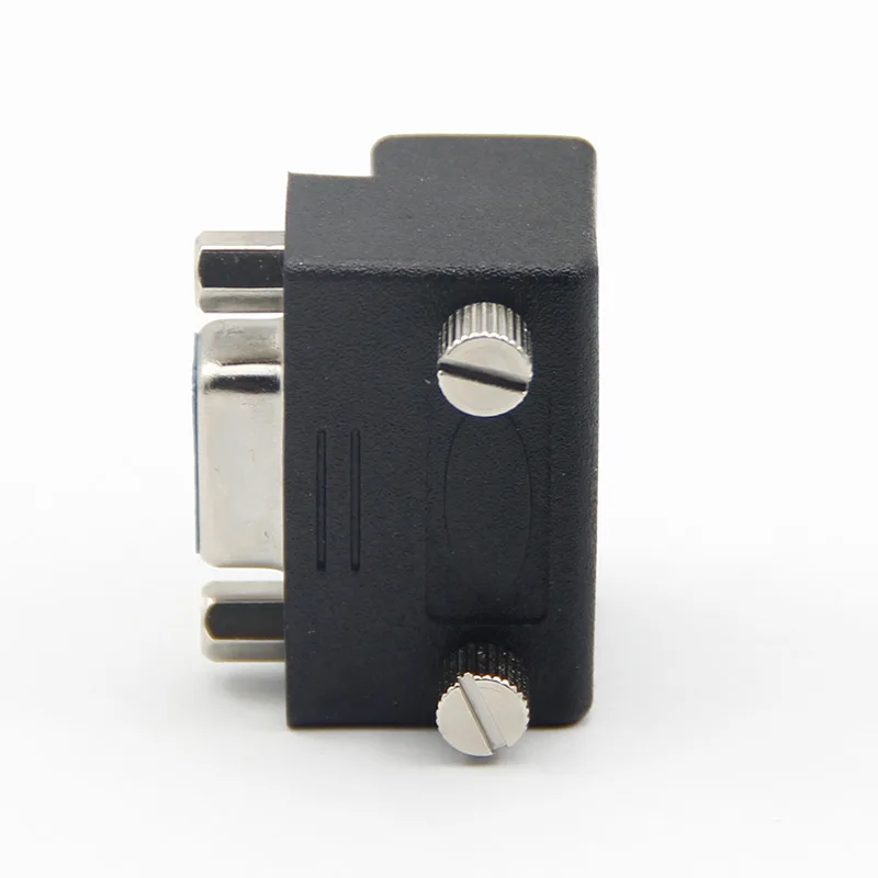 VGA adapter right angle male female converter 90 degree elbow video line connector is free of welding | Электроника