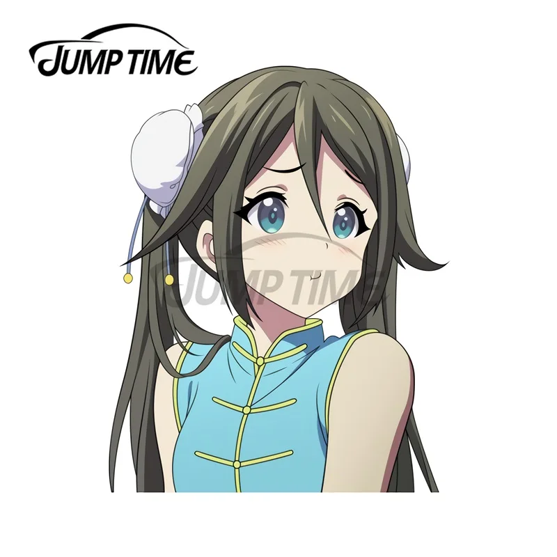 

JumpTime 13x10,2 см милые наклейки Reina Izumi наклейка Musaigen No Phantom World наклейка на мотоцикл фургон автомобиль стикер s аниме графика ноутбука