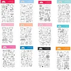 2020 новый дизайн, металлические штампы для высечки, прозрачные штампы для скрапбукинга, стальное ремесло, тиснение, бумажная карта