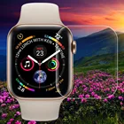 10 шт. закаленное стекло для Apple Watch 41 мм 45 мм 40 мм 44 мм защита для экрана Защита от царапин для i Watch 4 покрытие для экрана