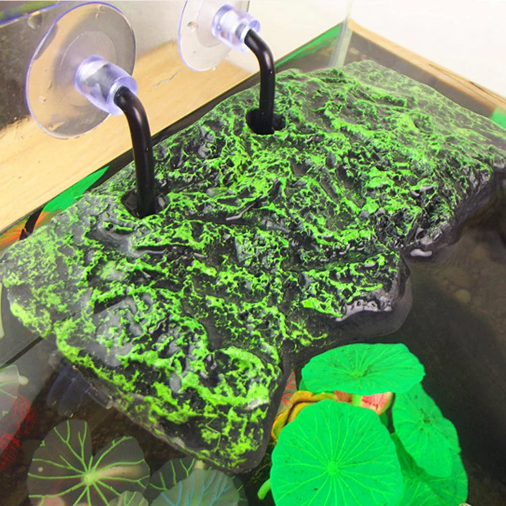 Новый аквариум плавающий сосательный диск док станция для черепахи терраса