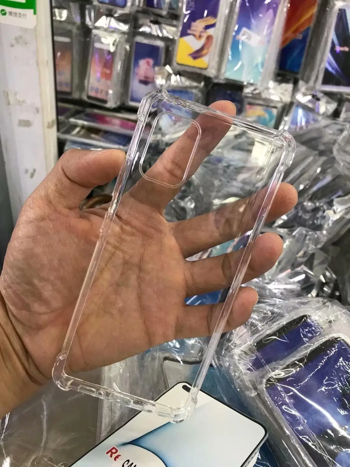 10 шт./лот противоударный Прозрачный чехол для телефона Samsung Galaxy A01 A11 A41 A51 A71 A91 M80S S10