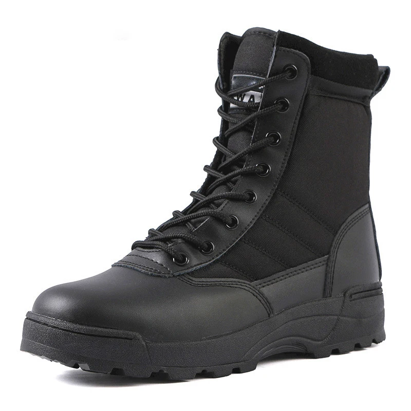 

Durable Military Boots Men Boots Special Force Desert Combat Army Boots Outdoor Hiking Boots Ankle Shoes Men Work Safty Shoes