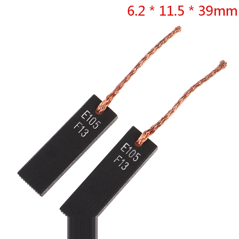 

2pcs 6.2*11.5*39MM Vacuum Cleaner Carbon Brush Motor Carbon Brushes Hot