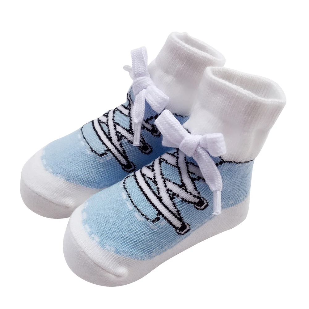 Sanlutoz-Calcetines cortos de algod&oacute;n para beb&eacute;s, medias deportivas para ni&ntilde;os peque&ntilde;os, regalos para reci&eacute;n nacidos-0