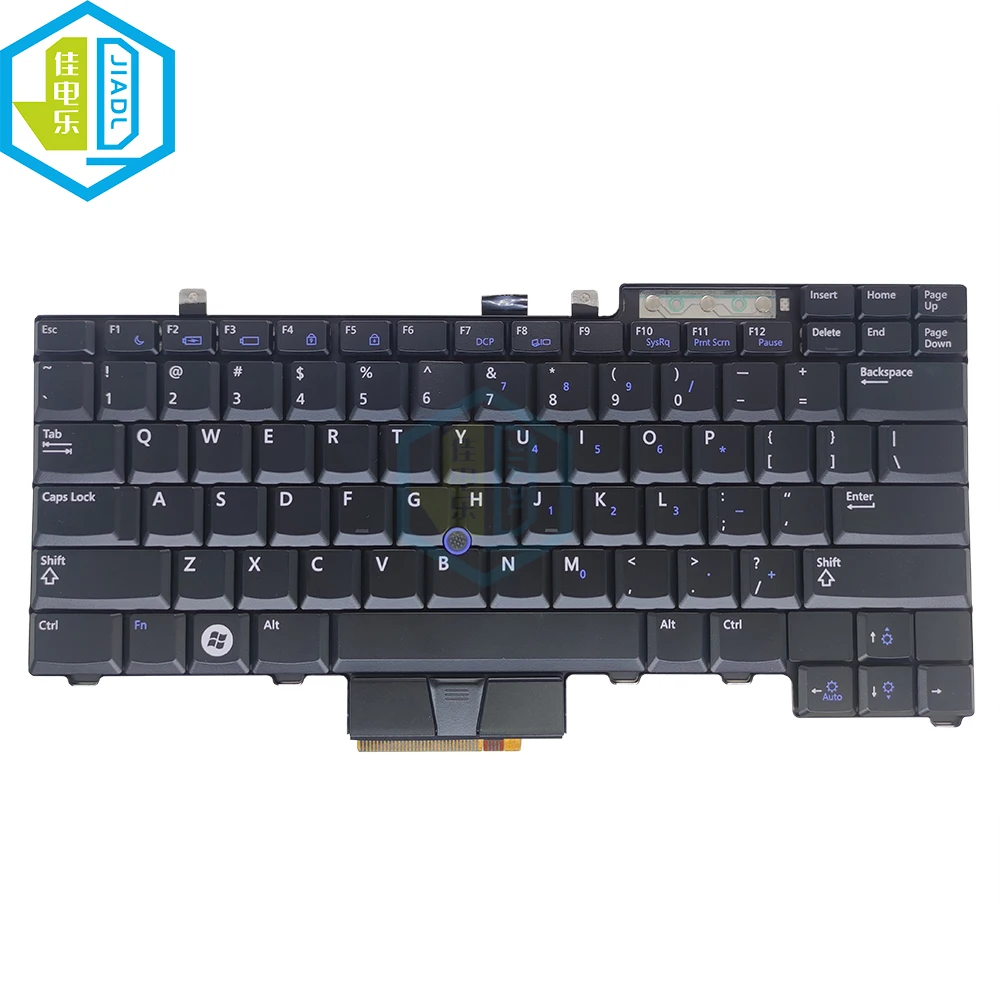 

US English Replacement keyboard UK717 for Dell Latitude E6400 E6410 E6500 E6510 E5400 E5410 E5500 E5510 M4500 M4400 M2400 0UK717