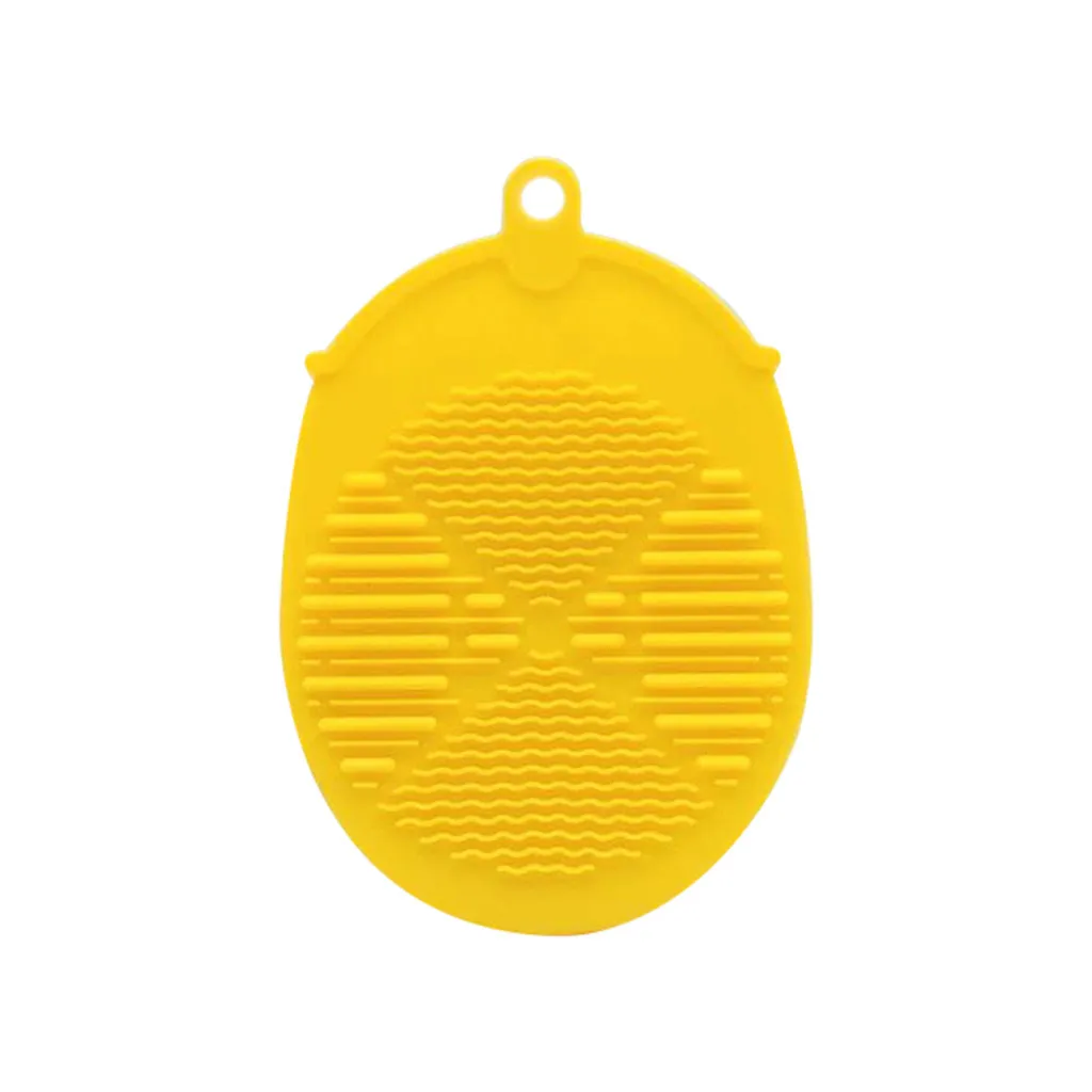 Мягкие Детские силиконовый чехол бампер с скруббера тела для душа кисти щетка