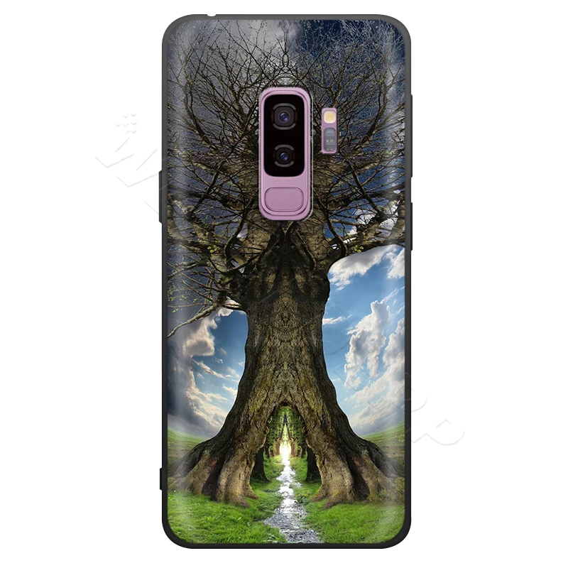 Webbedepp чехол с рисунком дерева жизни для Samsung Galaxy A3 A5 A6 Plus A7 A8 A9 J6 M20 A10S A20S A30S A40S