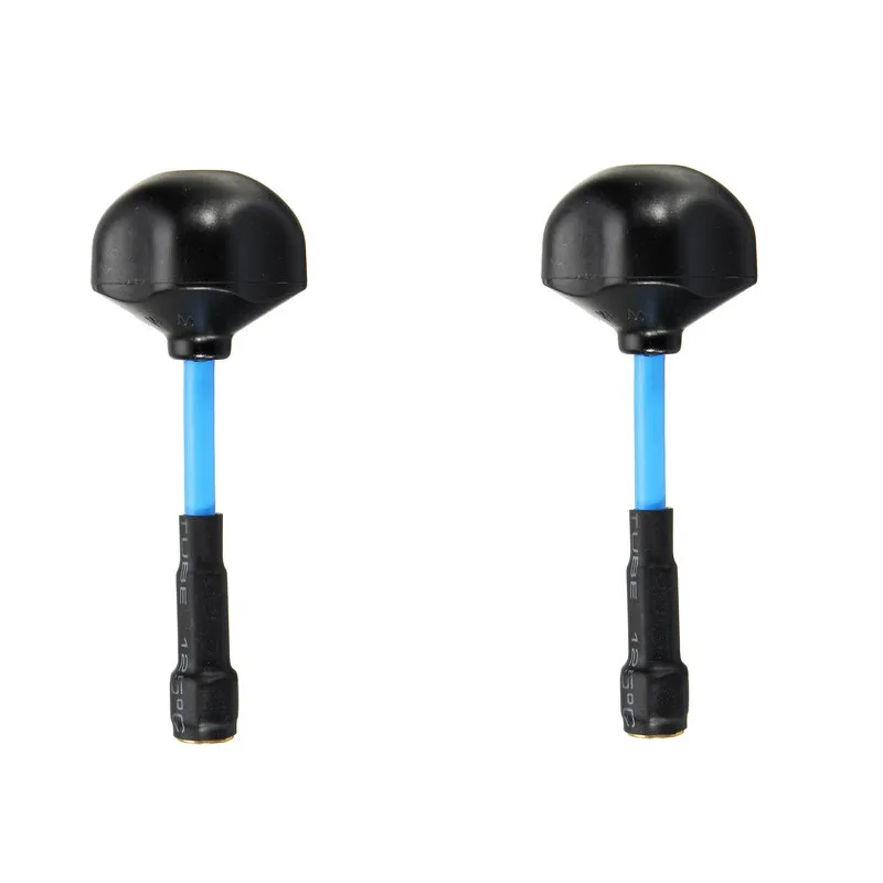 2 шт. turboing 5 8G 8dBi RHCP гриб Антенна FPV RX/TX RP-SMA SMA Мужской черный для небольшой гоночный
