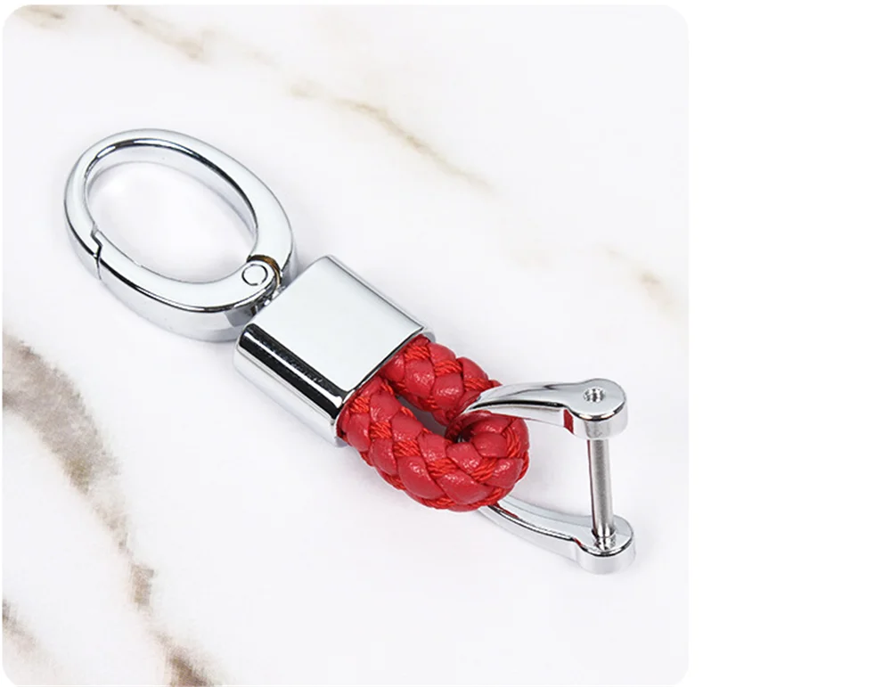 Подкова из кожаной веревки ручной работы подвесной брелок в талии автозапчасти