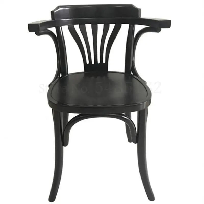 Обеденный стул из массива дерева для бара дома кофе западный ресторан Чайный дом