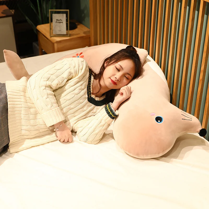 

Cute Stuffed Long Sea Lion Plush Toy Soft Boyfriend Pillow Kawaii Cartoon Animal Seal Doll Lovely Girls Chilren's Gift Bed Decor