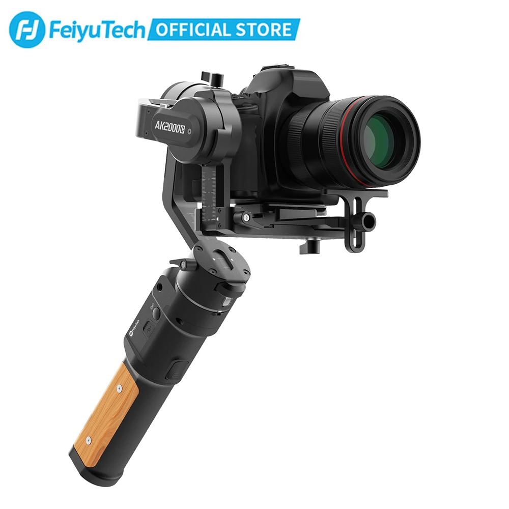 FeiyuTech AK2000C Камера Gimbal DSLR Стабилизатор Ручной стабилизатор ЖК дисплей сенсорный