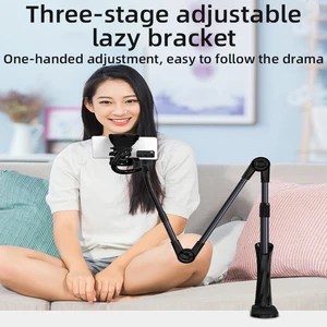 gooseneck phone tablet generic holder for macbook matebook samsung xiaomi huawei bed flexible long arm cellphone mount for desk free global shipping