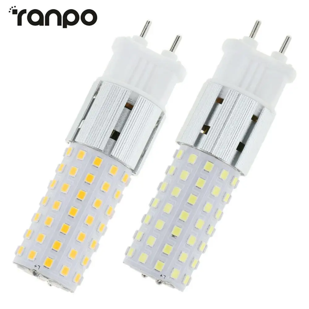 

150W Halogen Lamp Bombillas 2 Pin Base Home Replace Ultra Bright G12 LED Corn Light Bulbs 2835 SMD 15W 85-265V 15W Floodlight