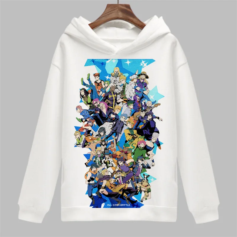 Толстовка с капюшоном для косплея по мотивам Невероятные приключения Джоджо