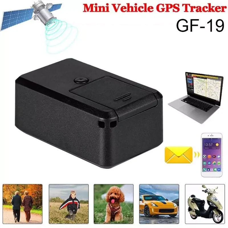 KAJARN gps трекер GF19 SOS устройства слежения для транспортного средства автомобиля