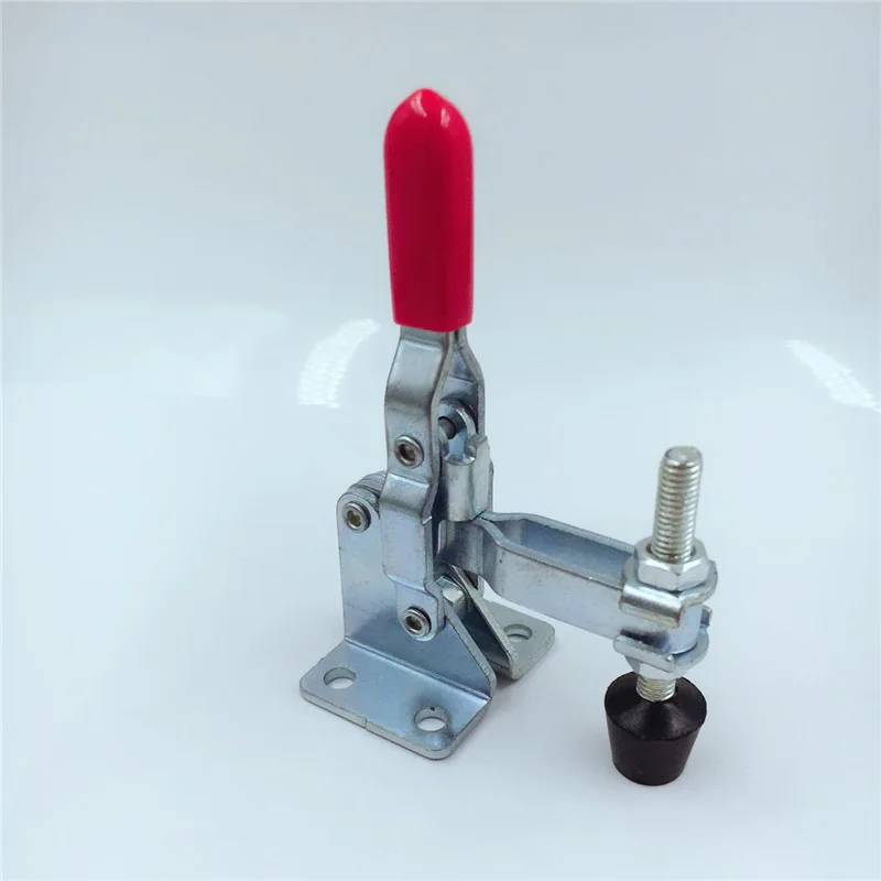 2 шт. 110 фунтов удерживающая емкость красная прямая ручка вертикальный тогл зажим