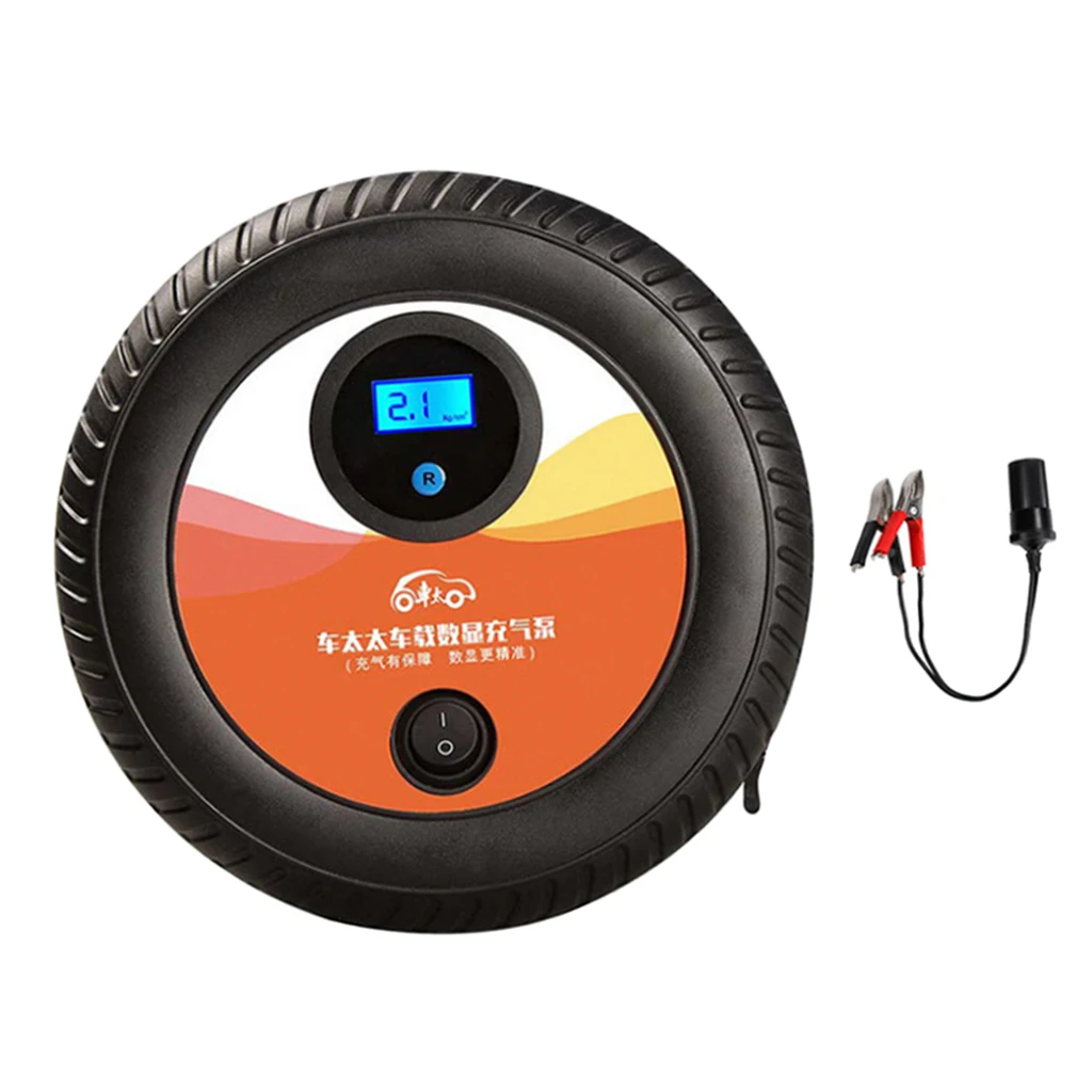 vender Inflator12v 260psi Do Pneu De Digitas Portáteis Desligamento Automático Do Compressor De Ar Conduziu A Luz