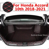 for honda accord 10th car all surrounded rear trunk mat cargo boot liner tray rear boot luggage cover 2021 2020 2019 2018