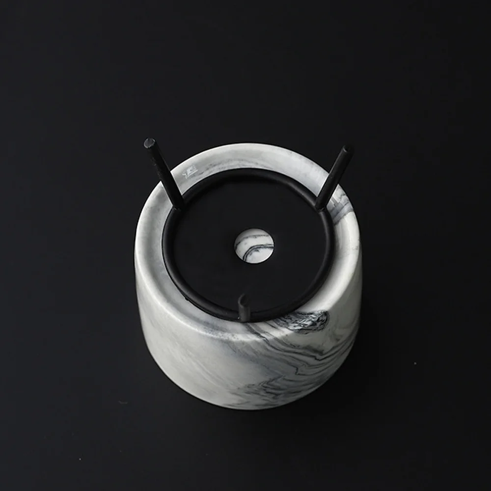 1 шт. керамическая ваза с мраморным узором железная скандинавский минимализм