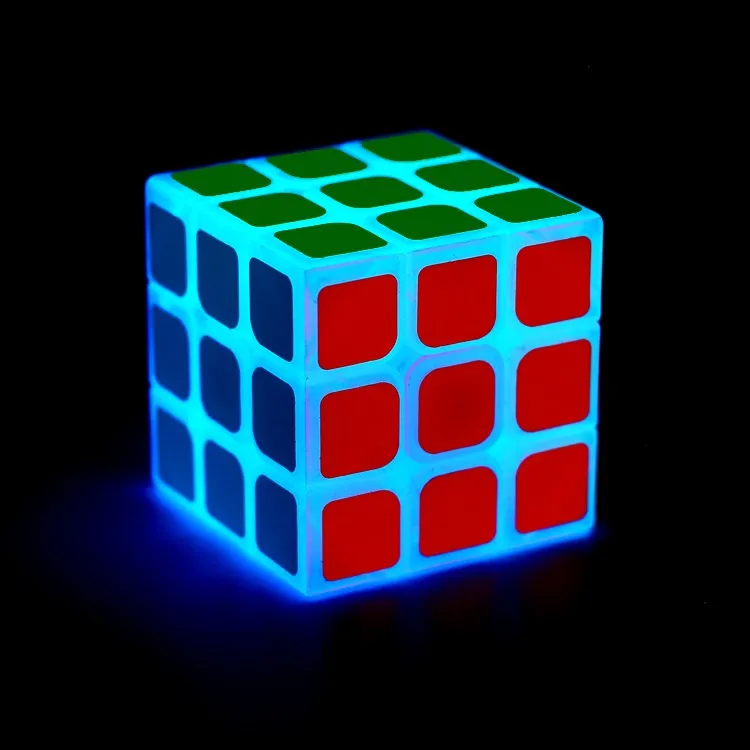 Luminous Speed Magic Cube Special Night 3 Order Smooth Cubo Magico Profissional Educational Toys for Children Custom AA50MF | Игрушки и