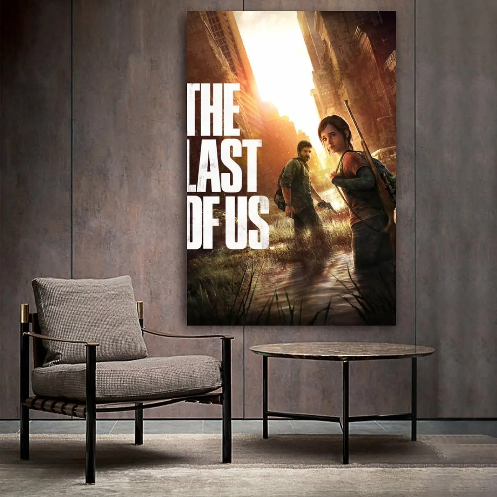 Последняя из нас кино и видеоигра холст художественный плакат настенный принт