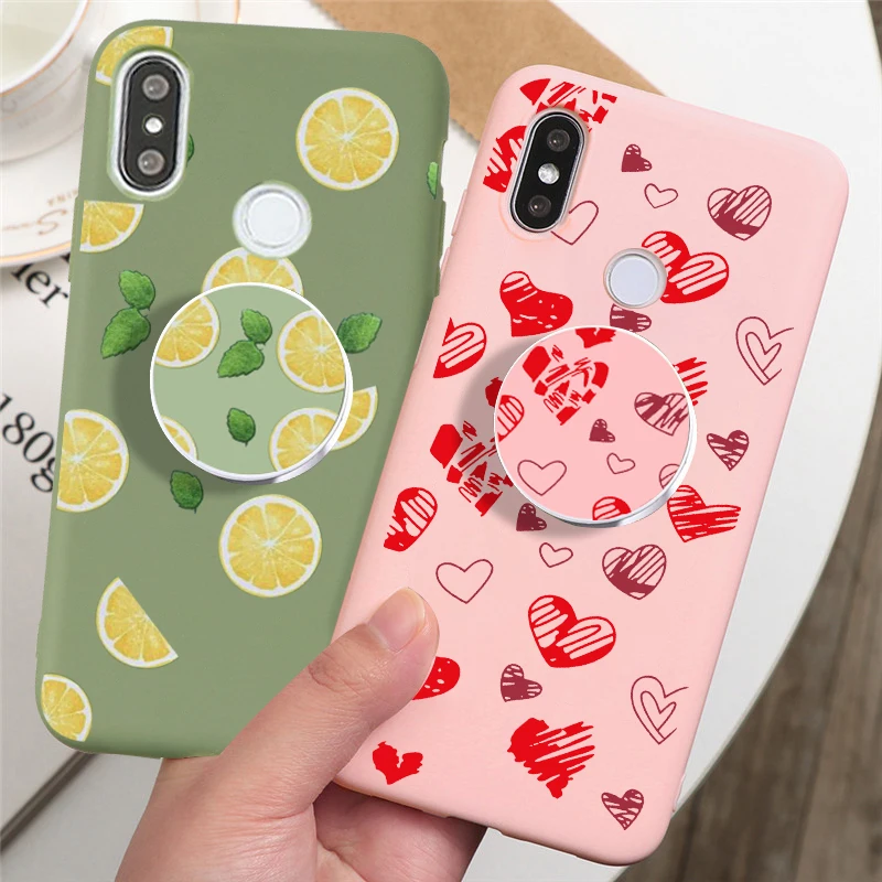 Милый чехол с фруктами для Huawei P40 P30 P20 P10 Pro Lite Plus P8 2017 Mate 30 20 10 мягкий ремешком на