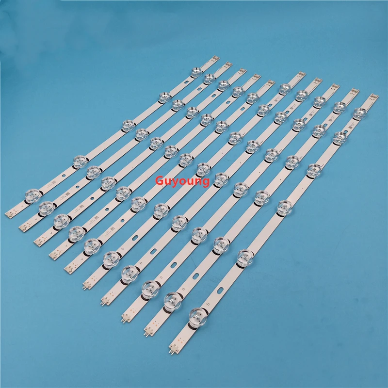 Светодиодная лента LG 55LF652V 55LB630V 55LB650V LC550DUH FG 55LF5610 55LF580V 55LF5800 55LB6300 10 шт.|Кронштейны