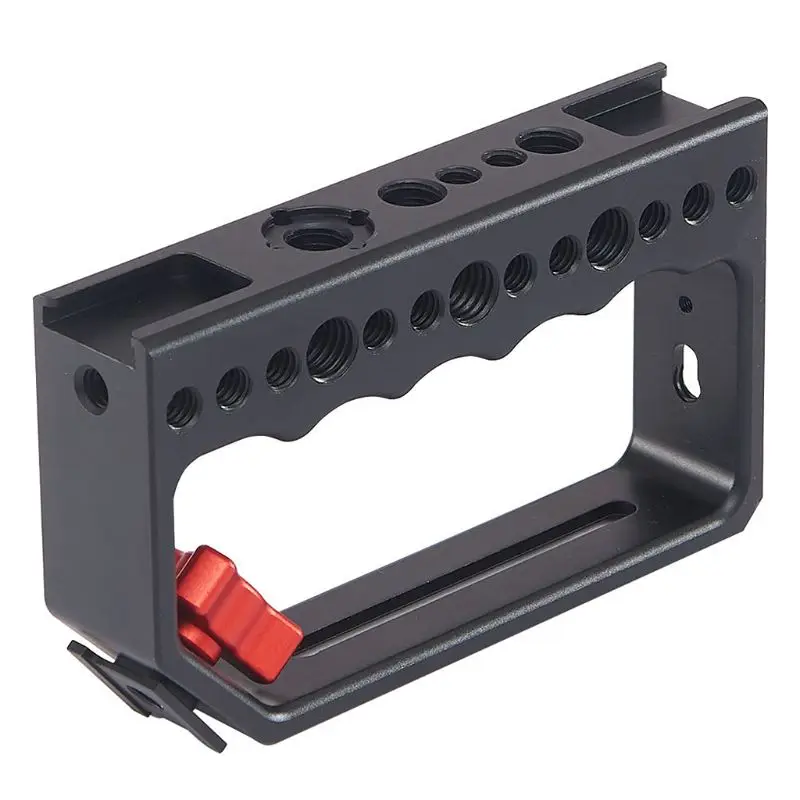 

Camera Grip 1/4 Inch Screw Holes Video Stabilizing Rig for Camera Cage Monitor