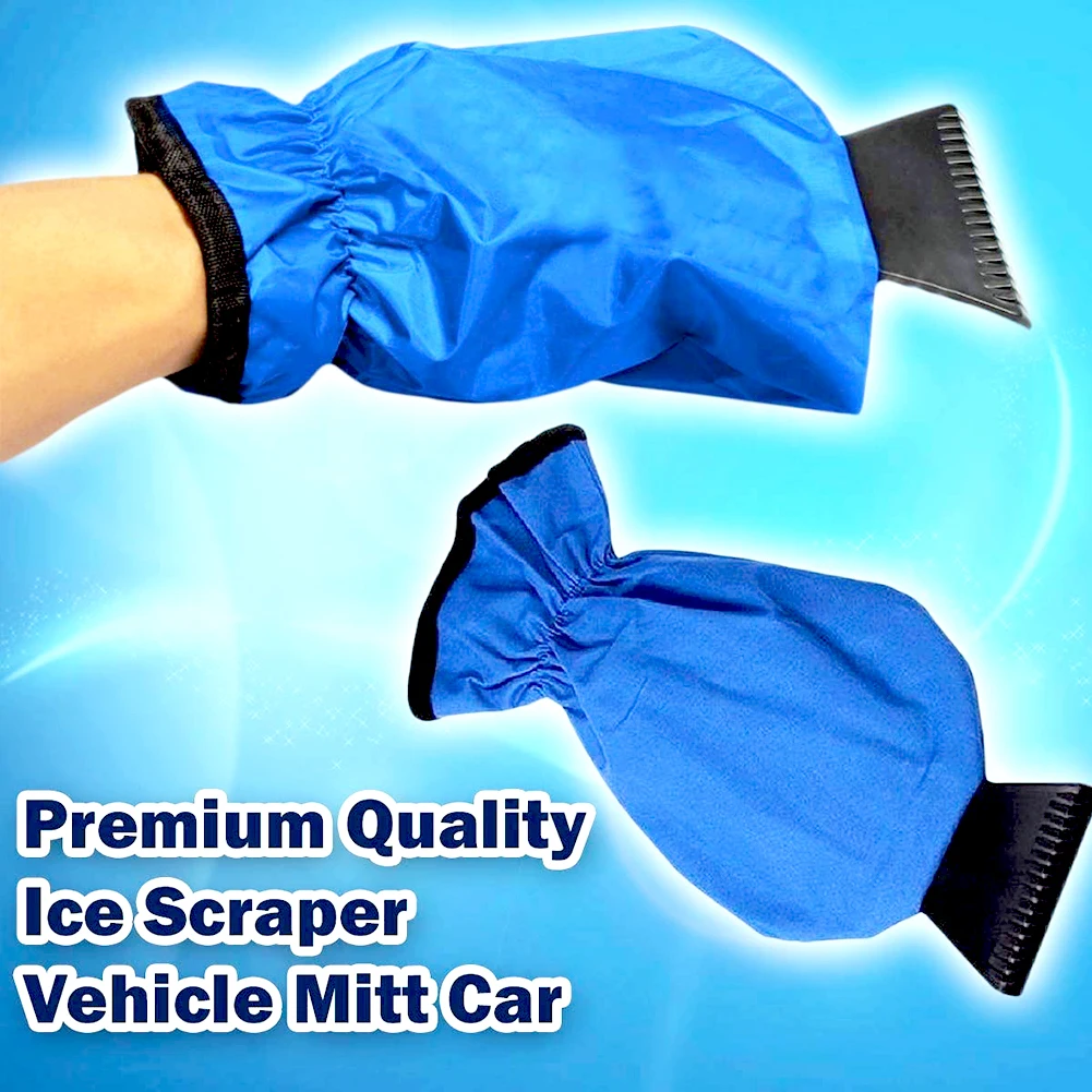 

38*10cm Car Ice Scraper with Glove Durable Car Windshield Auto Ice Remove Clean Tool Window Cleaning Tool Winter Snow Remover